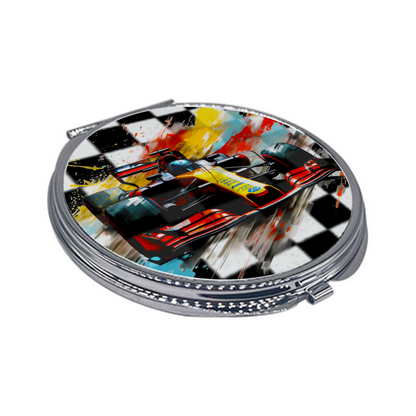 Round Compact Mirror – Custom Printed Personalised Pocket Mirror