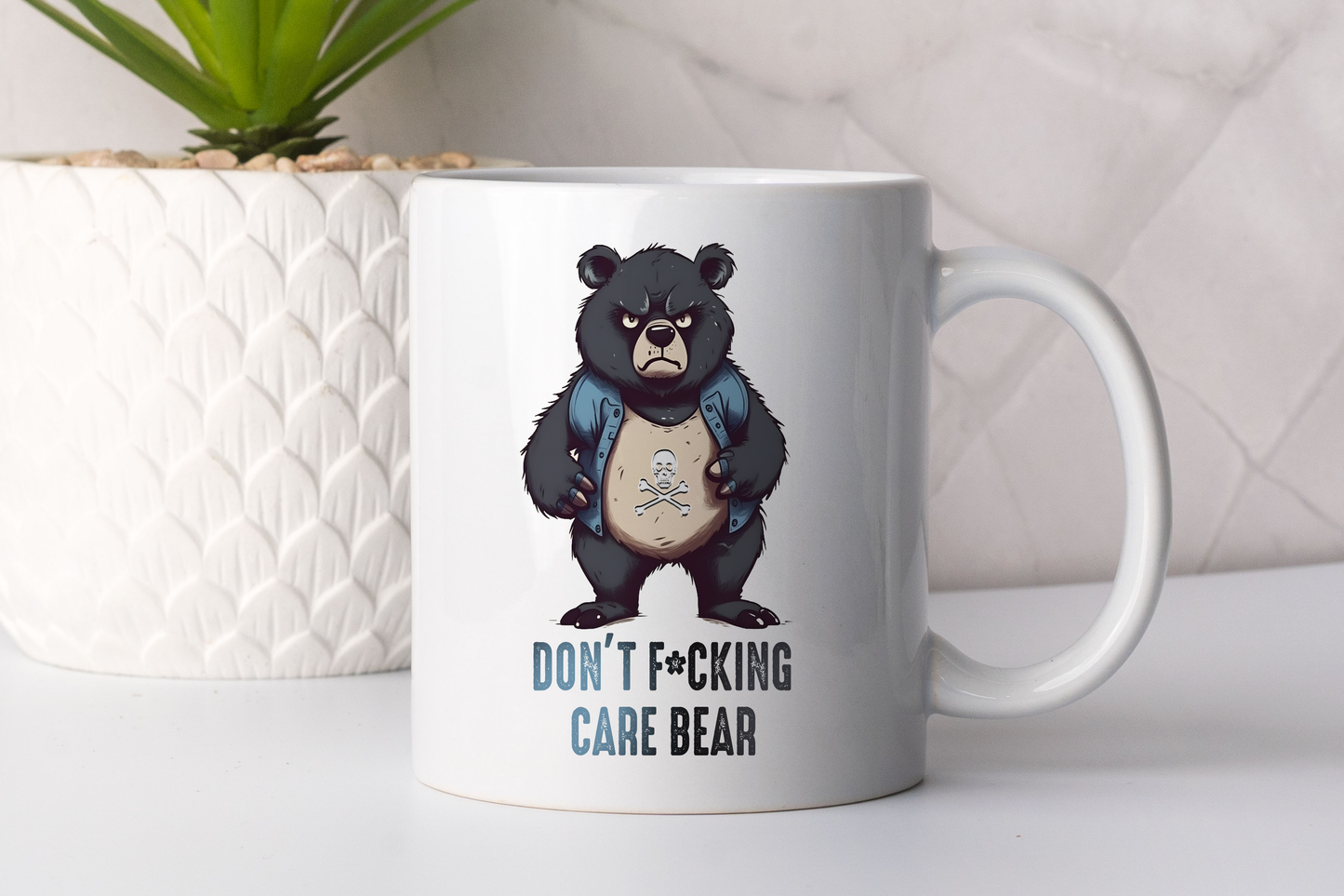 Mug - Don't care bear