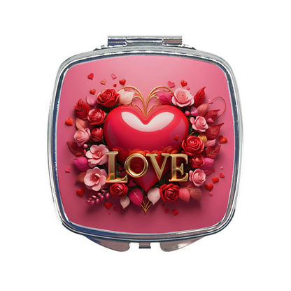 Square Compact Mirror – Custom Printed Personalised Pocket Mirror