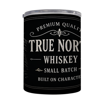 Custom Printed Whiskey Tumbler – 12oz Stainless Steel