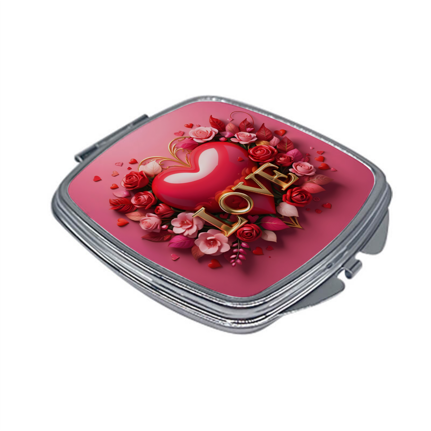 Square Compact Mirror – Custom Printed Personalised Pocket Mirror