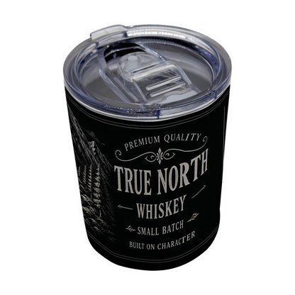 Custom Printed Whiskey Tumbler – 12oz Stainless Steel