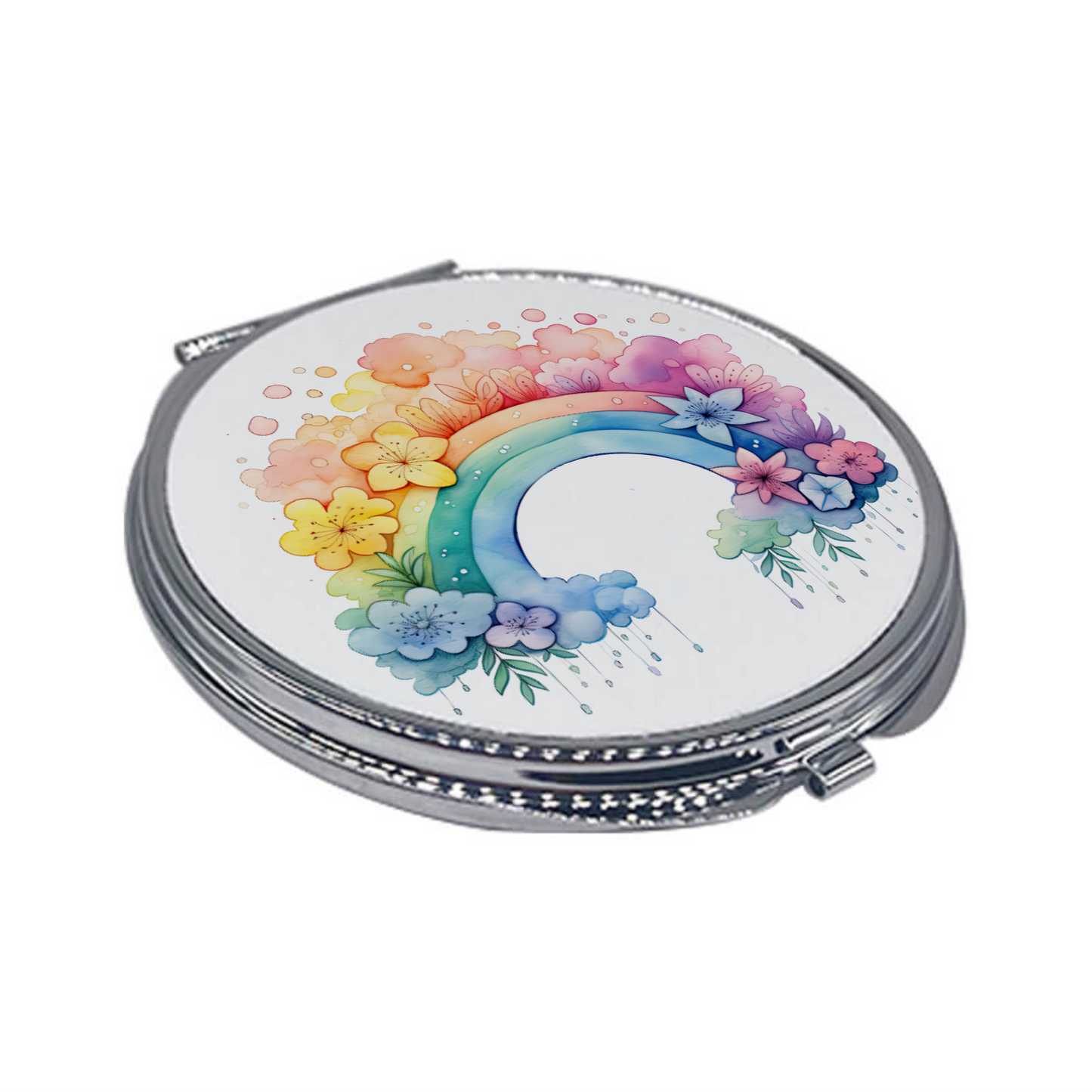 Round Compact Mirror – Custom Printed Personalised Pocket Mirror