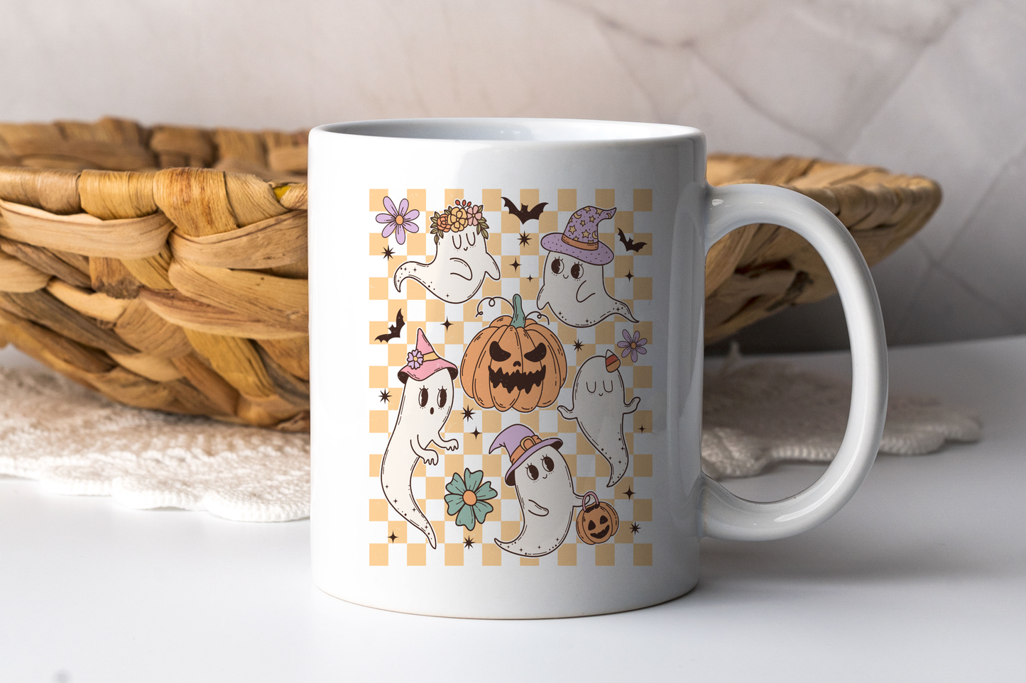 Mug - Spooky Pattern