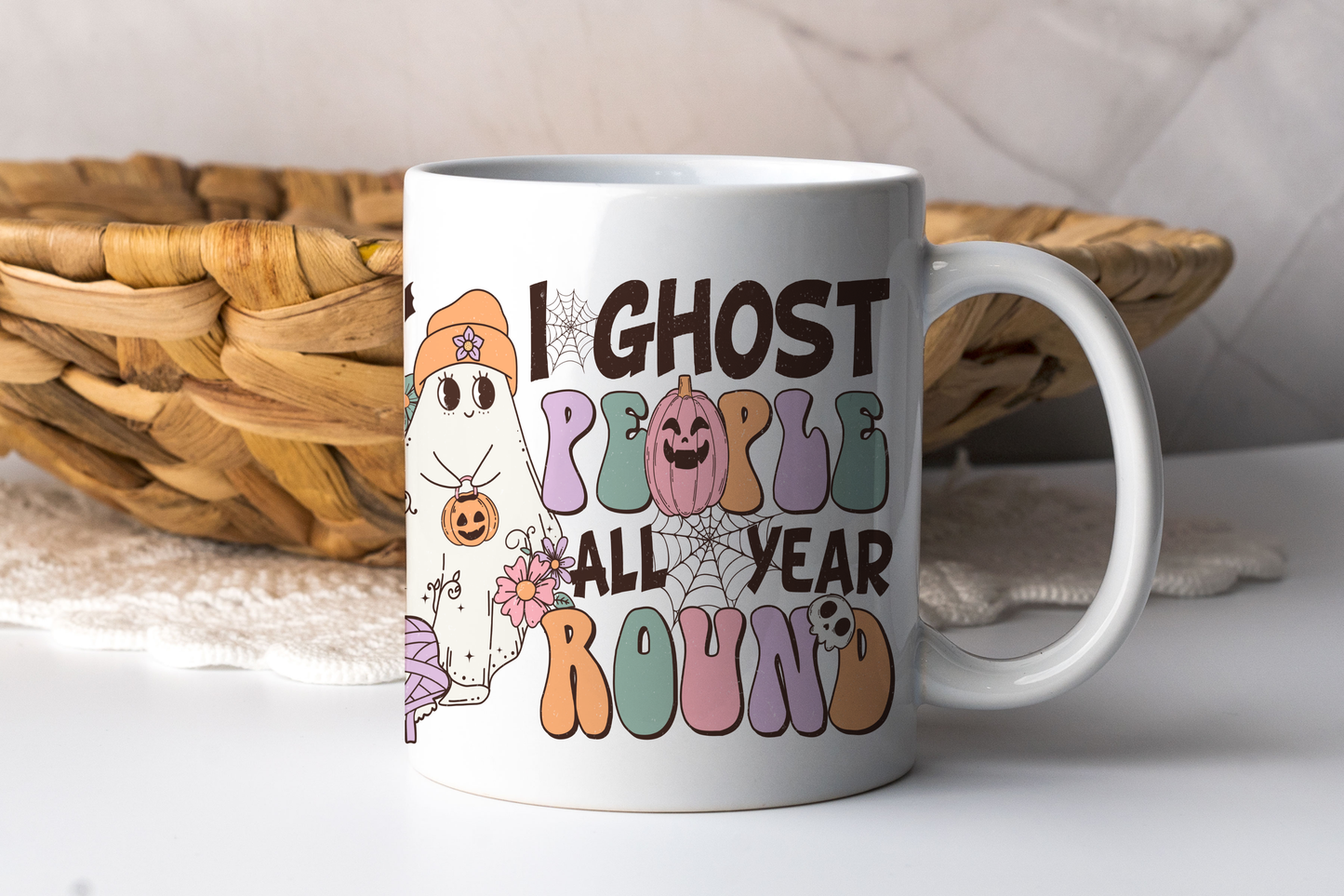 Mug - I ghost people