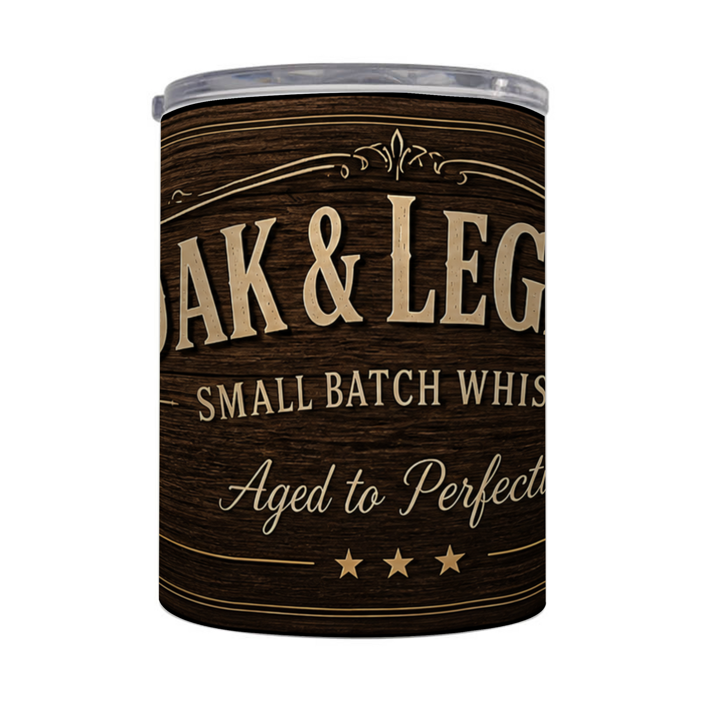 Custom Printed Whiskey Tumbler – 12oz Stainless Steel