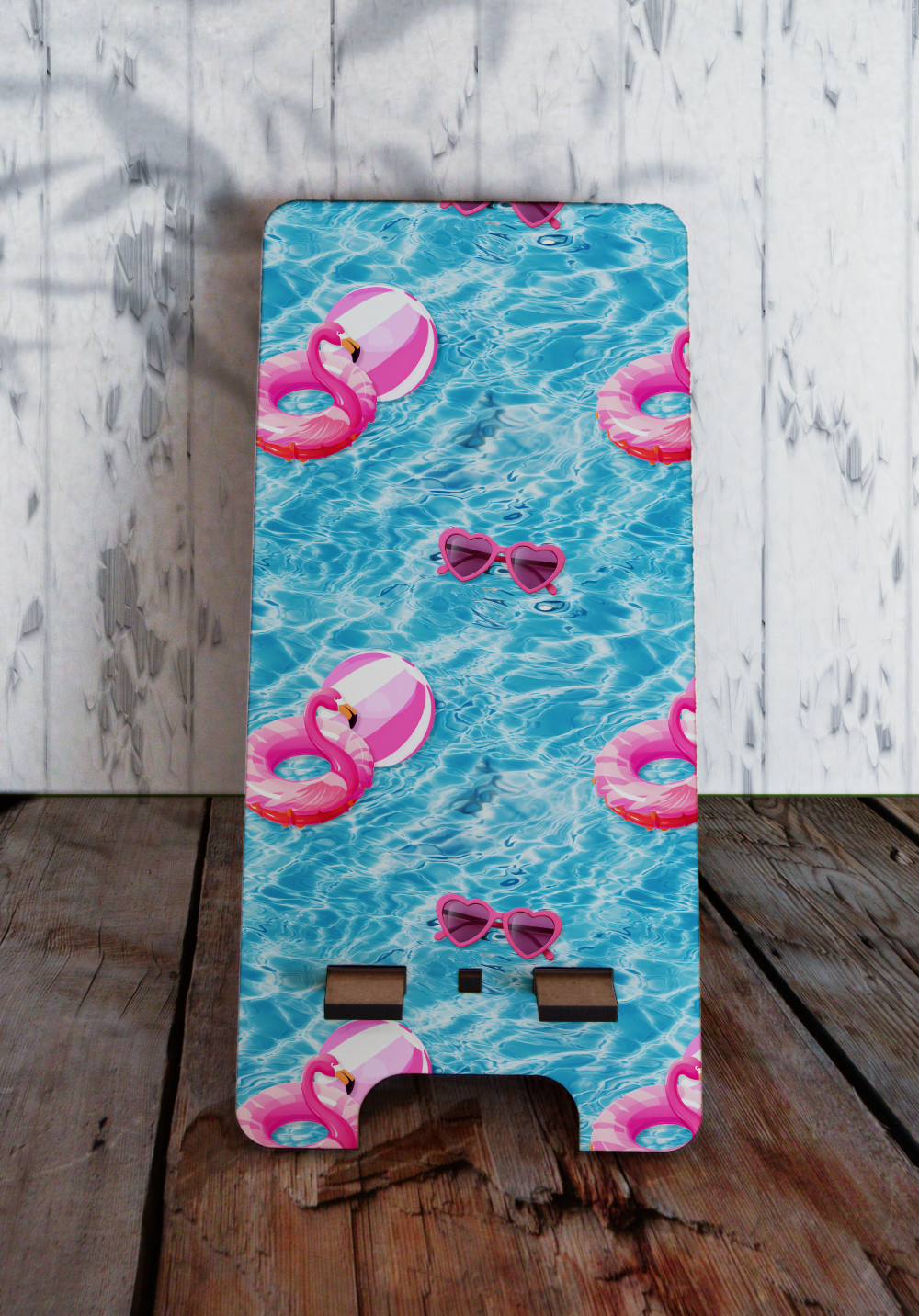 Phone stand (small) - Pool Pattern