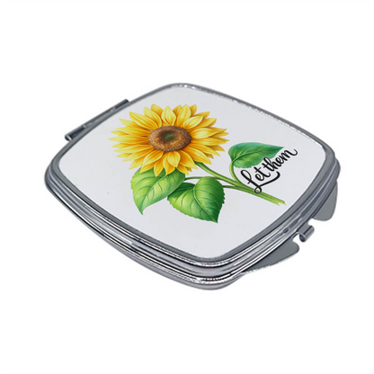 Square Compact Mirror – Custom Printed Personalised Pocket Mirror