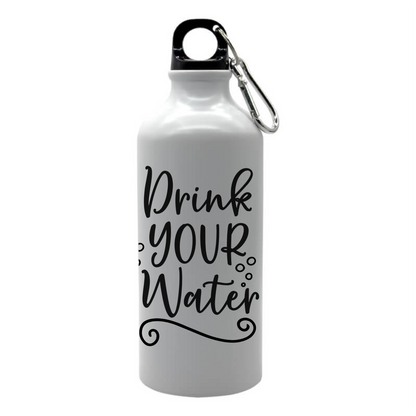 600ml Aluminium Water Bottle – Custom Printed Personalised Bottle