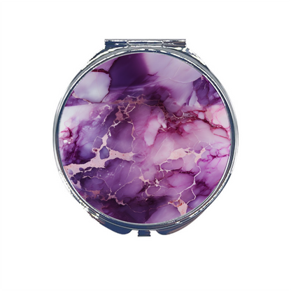 Round Compact Mirror – Custom Printed Personalised Pocket Mirror