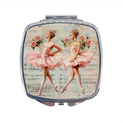 Square Compact Mirror – Custom Printed Personalised Pocket Mirror