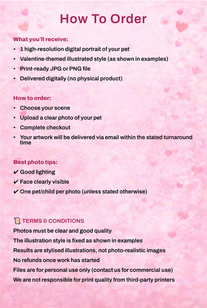 💑 Valentine Couple Portraits – Digital Artwork