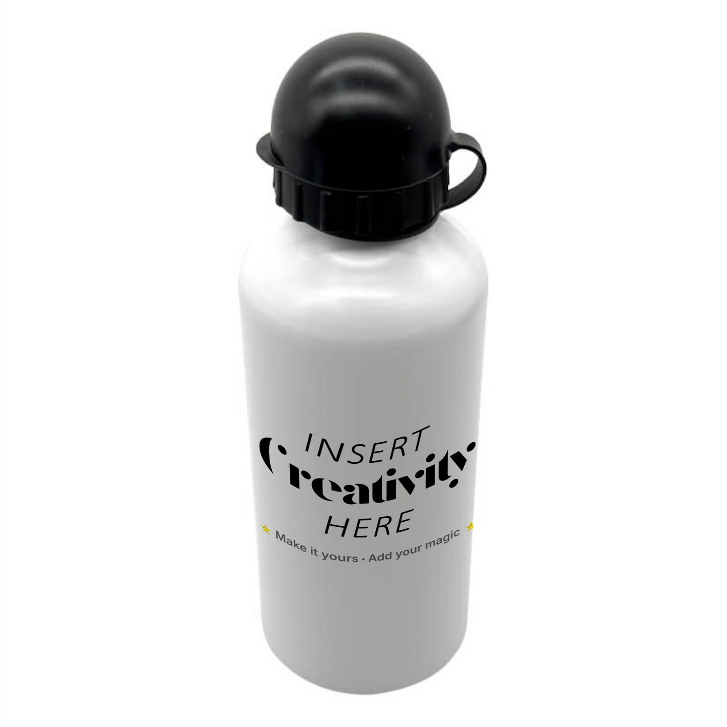 600ml Aluminium Water Bottle – Custom Printed Personalised Bottle