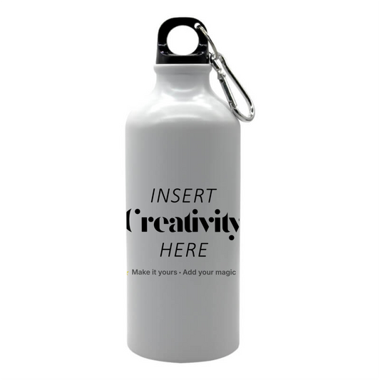 600ml Aluminium Water Bottle – Custom Printed Personalised Bottle