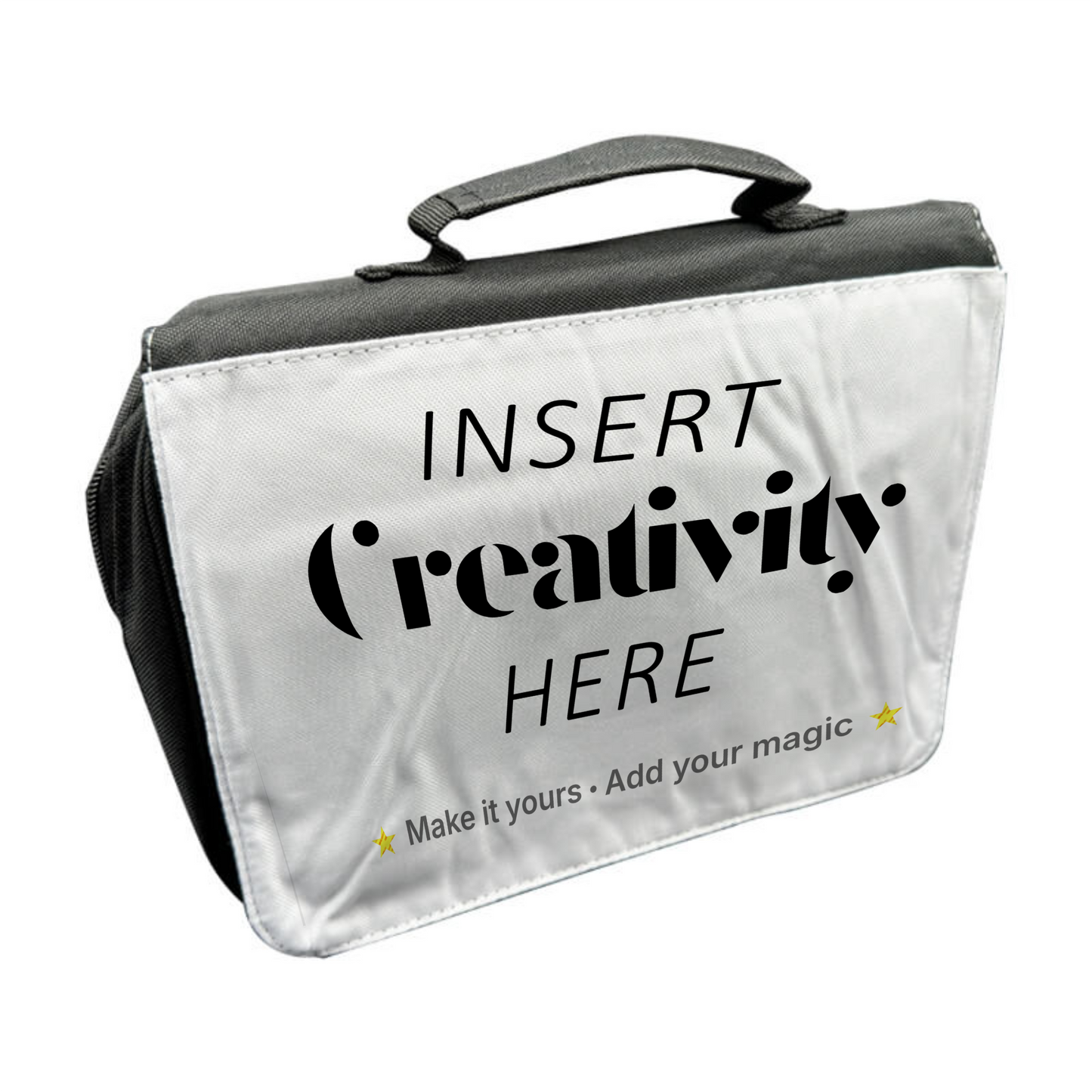 Black Polyester Bible Bag – Custom Printed Personalised Cover