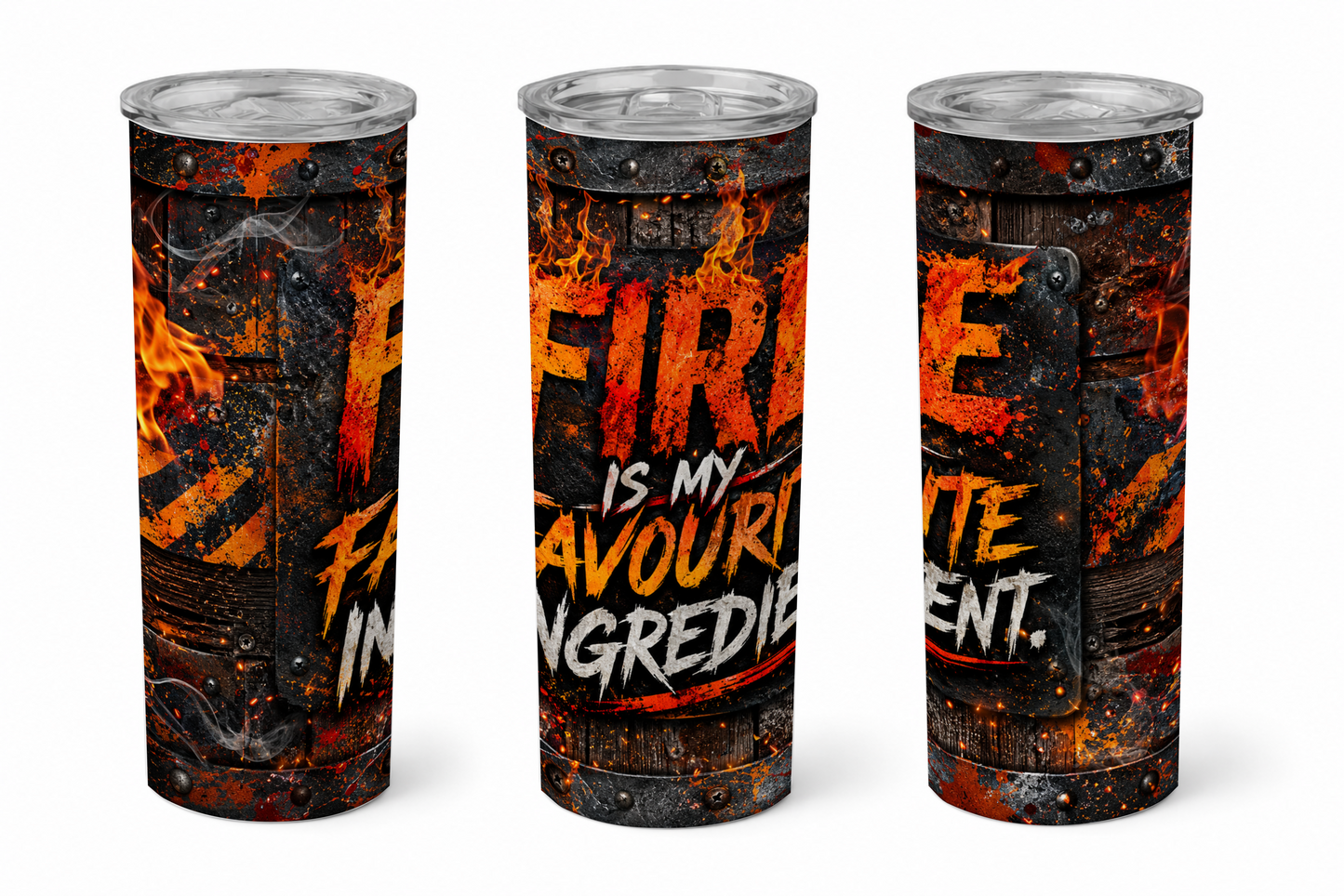 Premium 20oz Straight Tumbler Wrap Design - BraaiSA 35