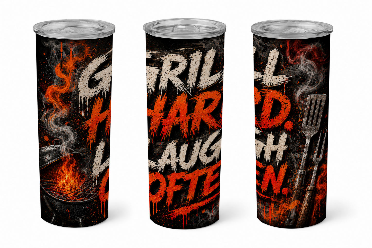 Premium 20oz Straight Tumbler Wrap Design - BraaiSA 40