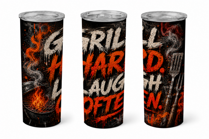 Premium 20oz Straight Tumbler Wrap Design - BraaiSA 40