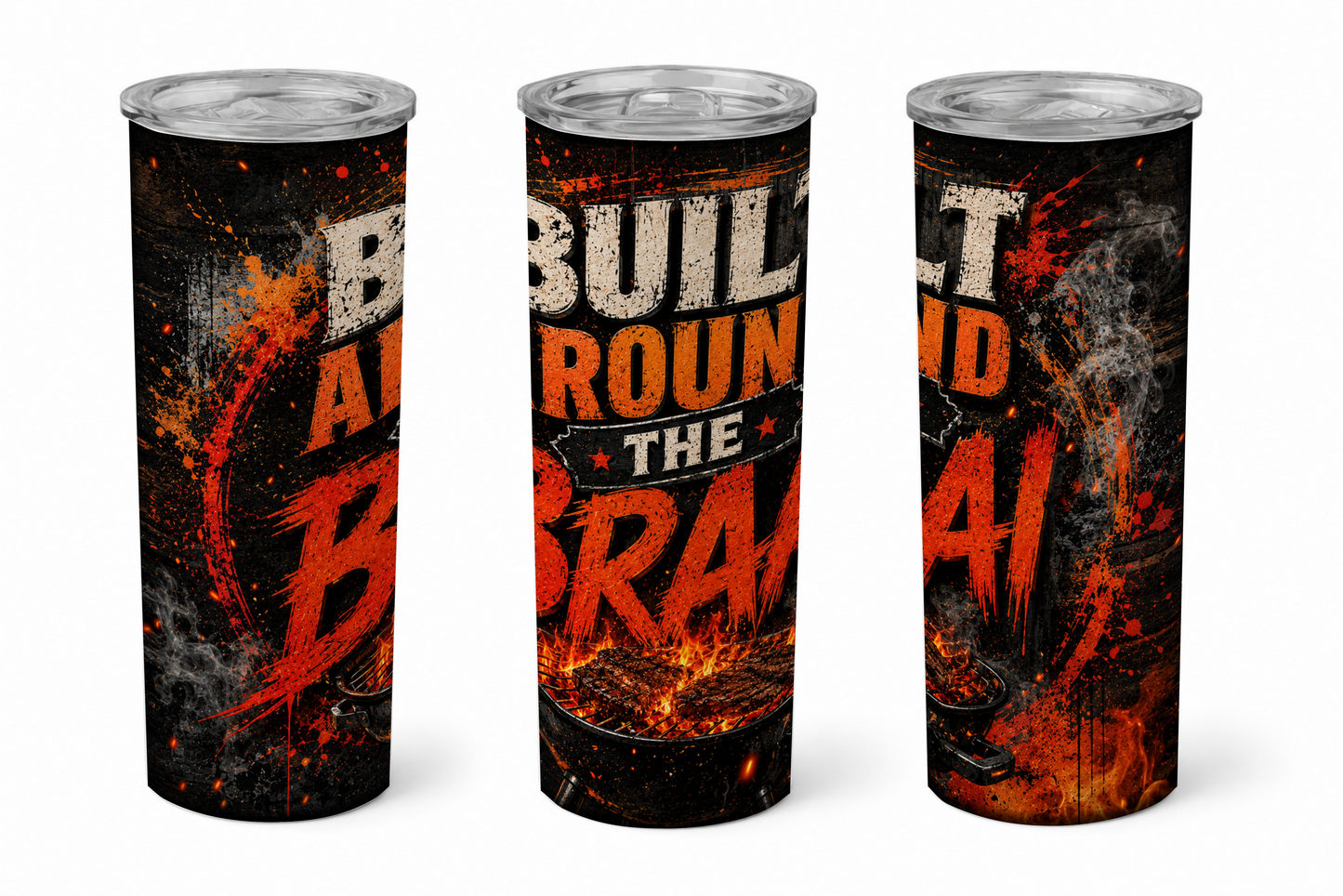 Premium 20oz Straight Tumbler Wrap Design - BraaiSA 42