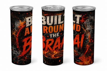 Premium 20oz Straight Tumbler Wrap Design - BraaiSA 42