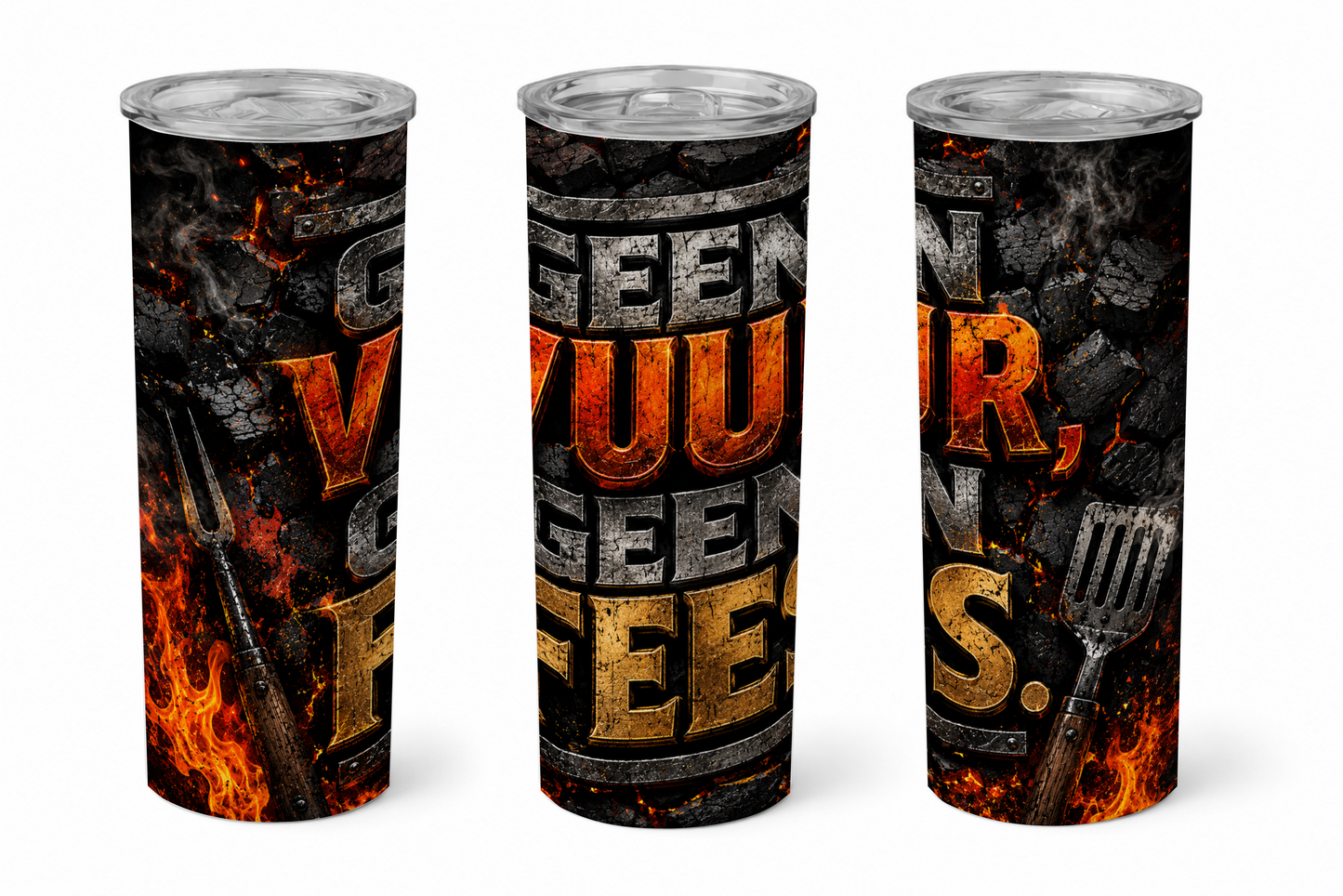 Premium 20oz Straight Tumbler Wrap Design - BraaiSA 10