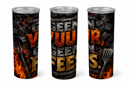 Premium 20oz Straight Tumbler Wrap Design - BraaiSA 10