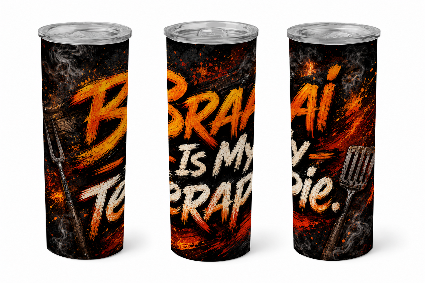 Premium 20oz Straight Tumbler Wrap Design - BraaiSA 11