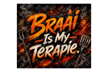 Premium 20oz Straight Tumbler Wrap Design - BraaiSA 11