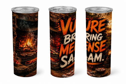 Premium 20oz Straight Tumbler Wrap Design - BraaiSA 13