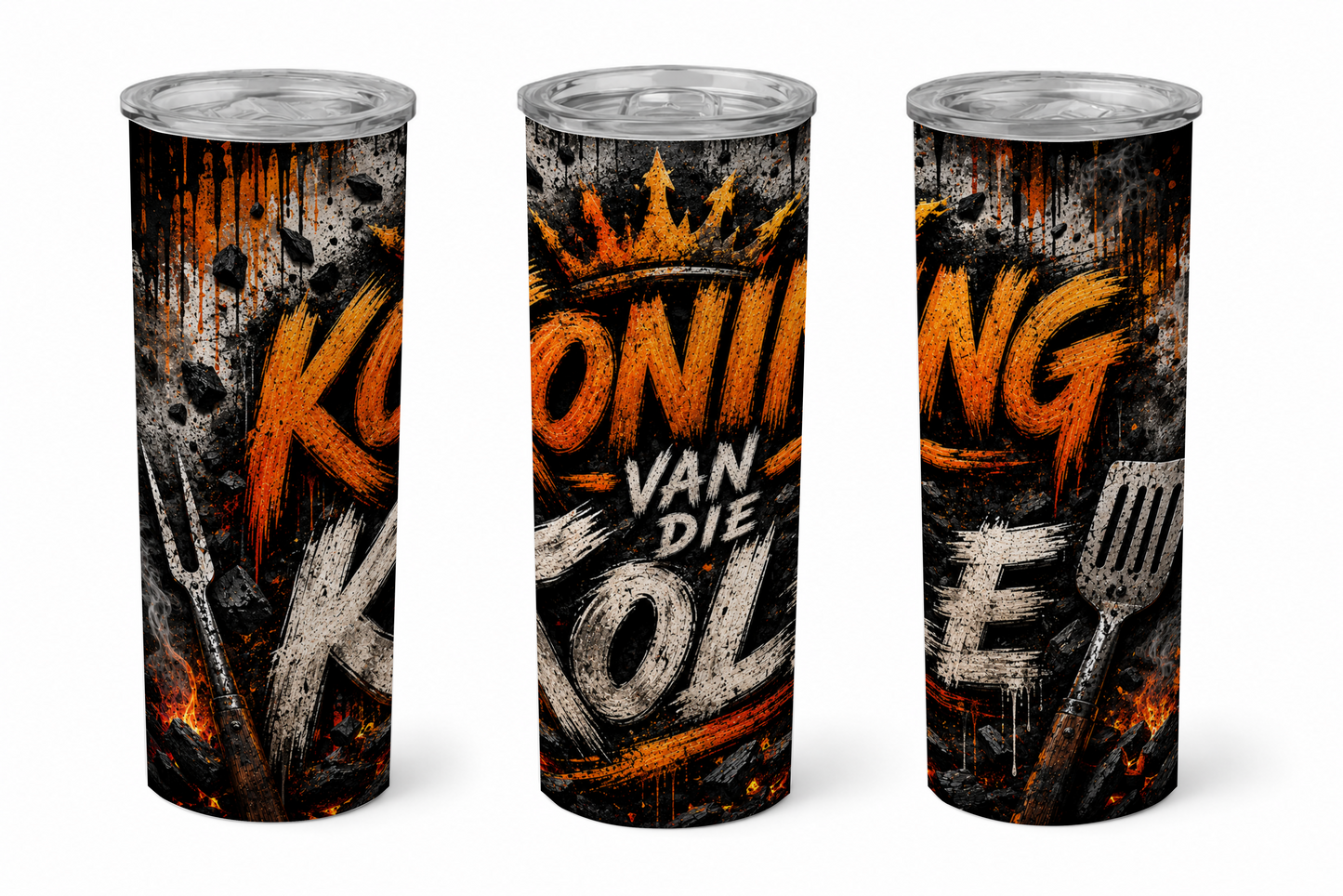 Premium 20oz Straight Tumbler Wrap Design - BraaiSA 14