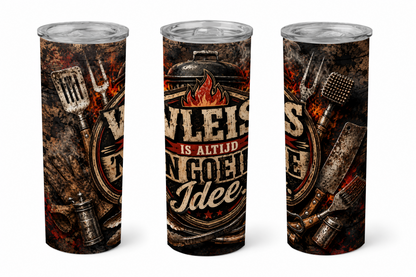 Premium 20oz Straight Tumbler Wrap Design - BraaiSA 16
