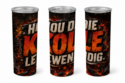 Premium 20oz Straight Tumbler Wrap Design - BraaiSA 17