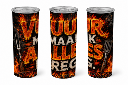 Premium 20oz Straight Tumbler Wrap Design - BraaiSA 24
