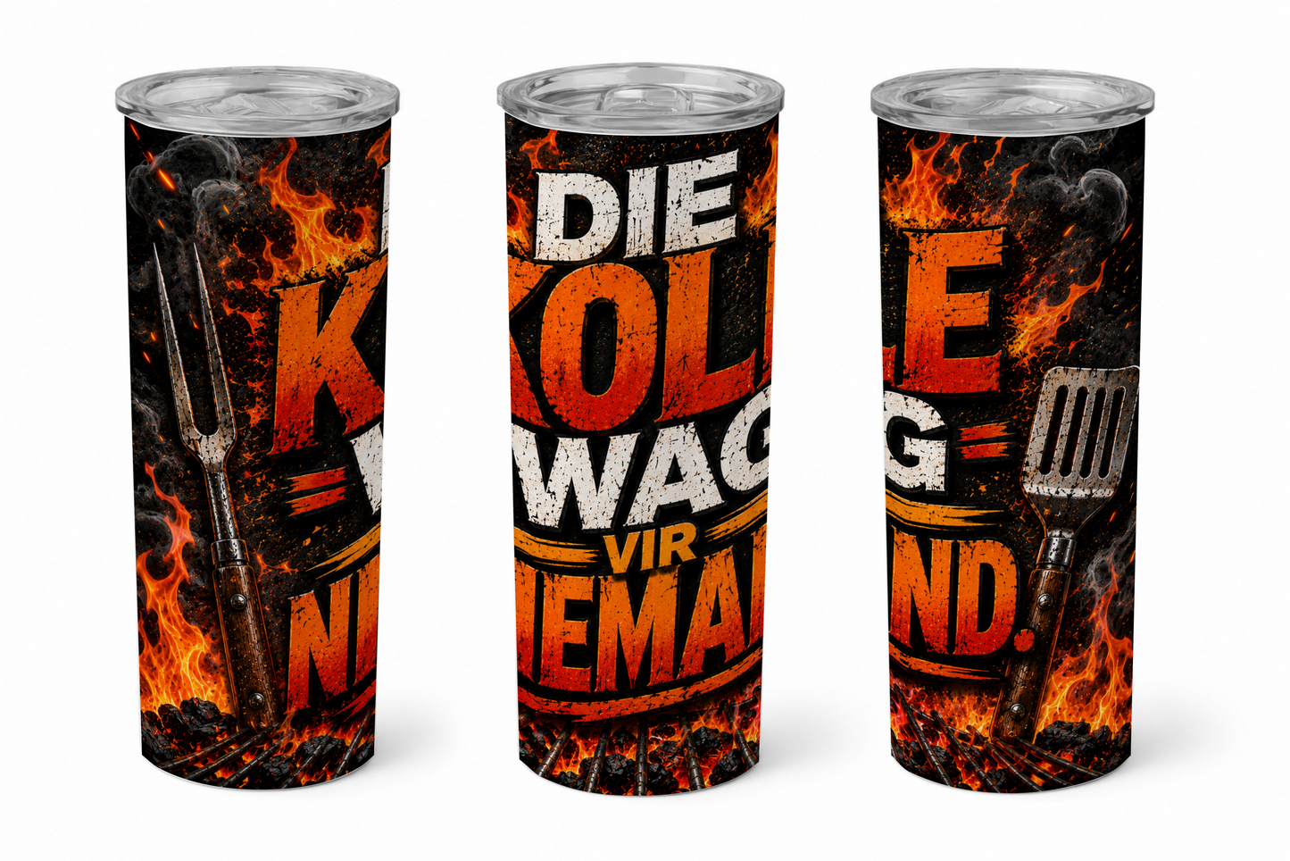 Premium 20oz Straight Tumbler Wrap Design - BraaiSA 26