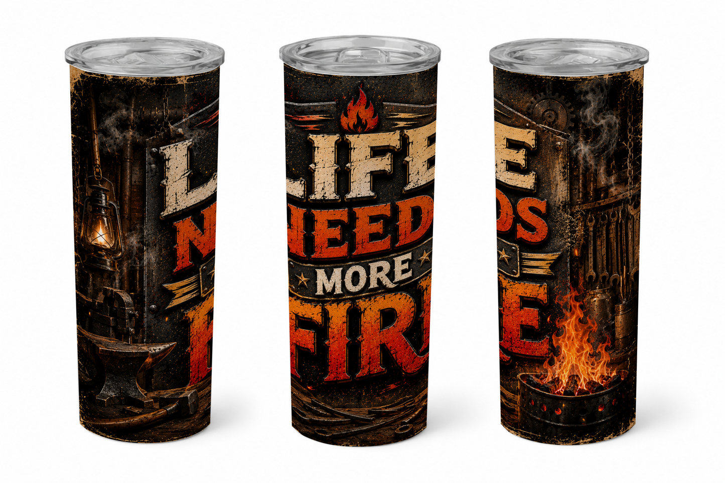 Premium 20oz Straight Tumbler Wrap Design - BraaiSA 31