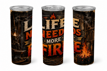 Premium 20oz Straight Tumbler Wrap Design - BraaiSA 31
