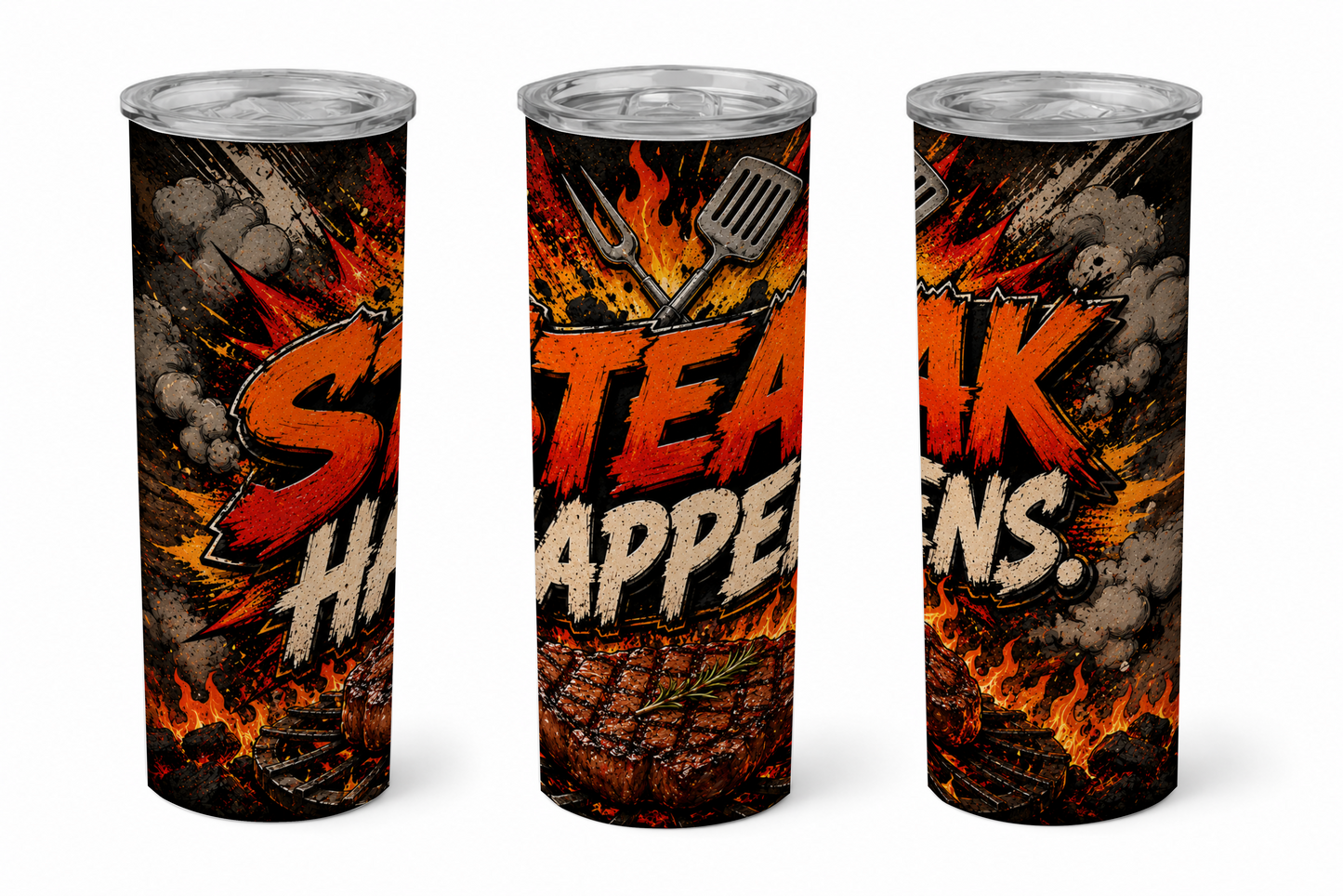 Premium 20oz Straight Tumbler Wrap Design - BraaiSA 32