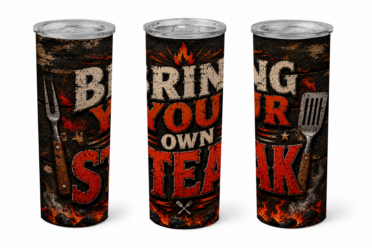 Premium 20oz Straight Tumbler Wrap Design - BraaiSA 34