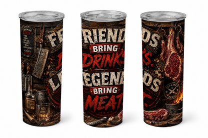 Premium 20oz Straight Tumbler Wrap Design - BraaiSA 36