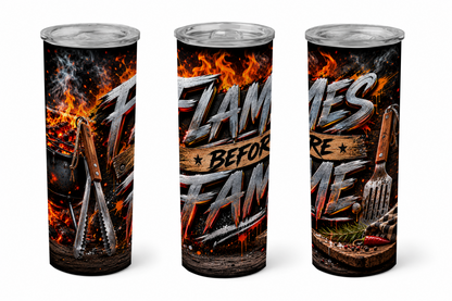 Premium 20oz Straight Tumbler Wrap Design - BraaiSA 37