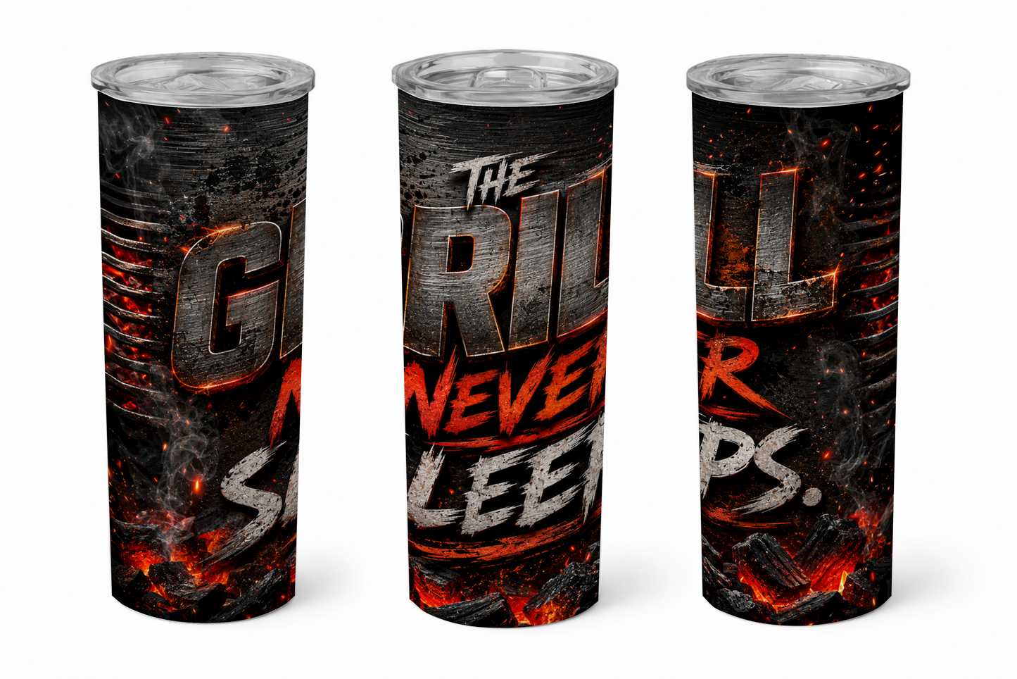 Premium 20oz Straight Tumbler Wrap Design - BraaiSA 38
