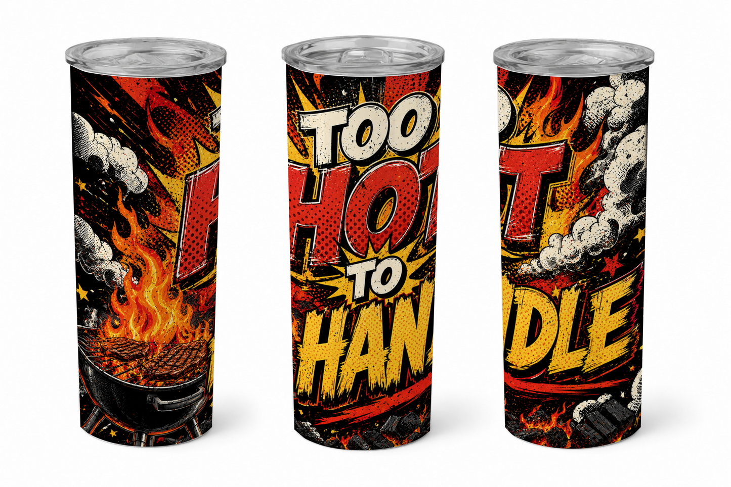 Premium 20oz Straight Tumbler Wrap Design - BraaiSA 43