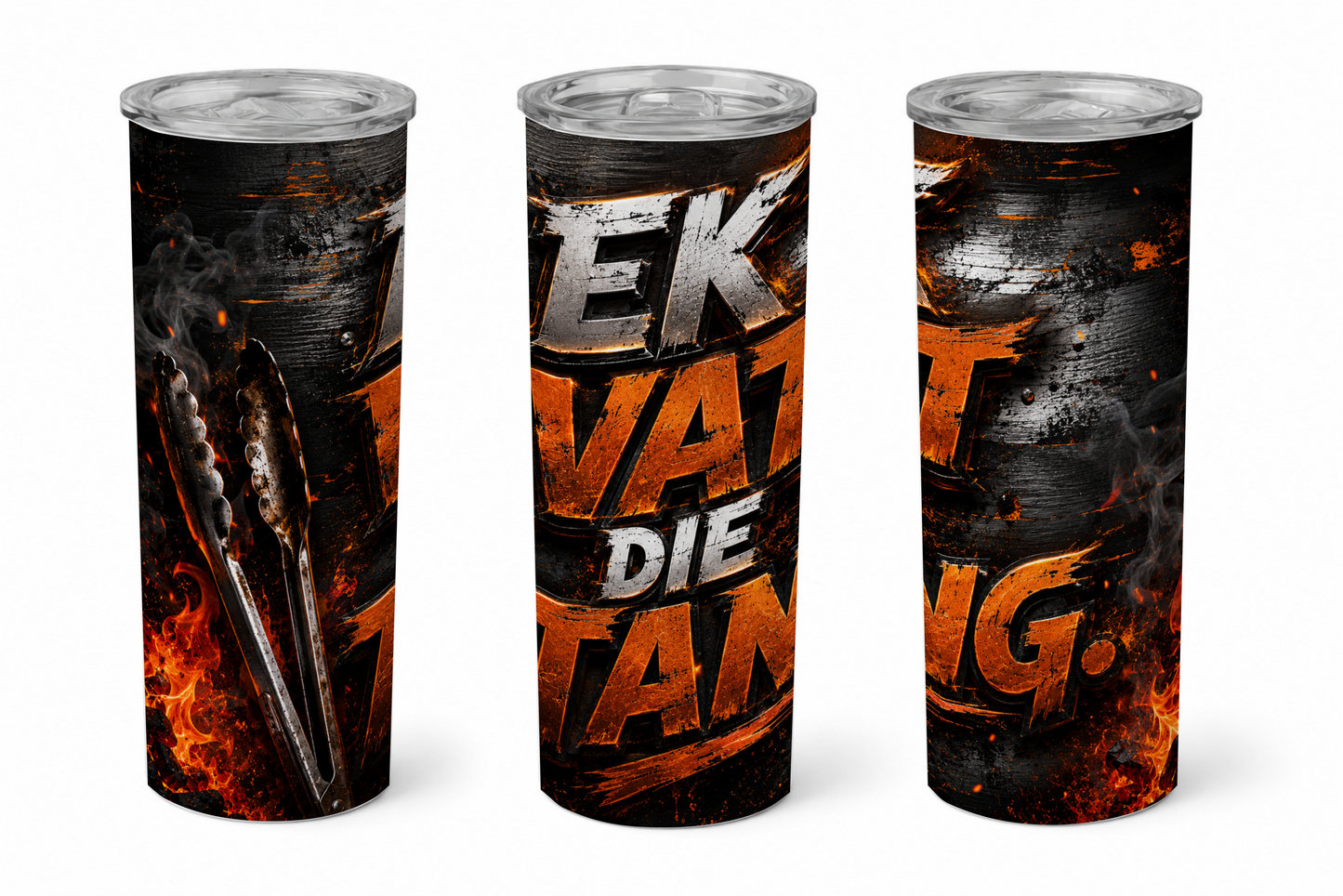 Premium 20oz Straight Tumbler Wrap Design - BraaiSA 04