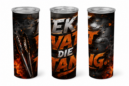 Premium 20oz Straight Tumbler Wrap Design - BraaiSA 04