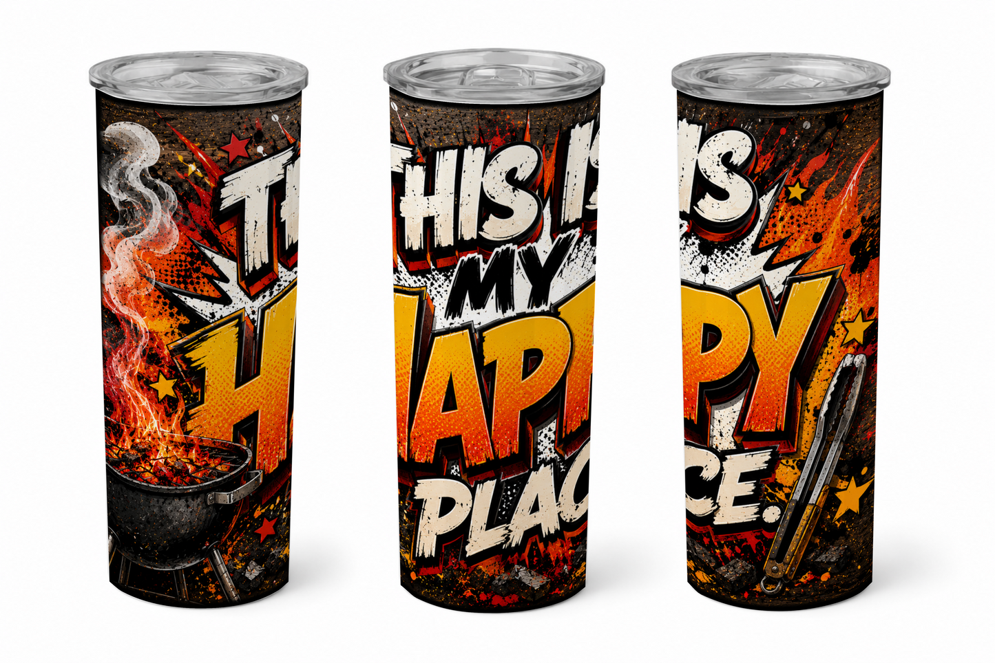 Premium 20oz Straight Tumbler Wrap Design - BraaiSA BUNDLE (60 Designs)