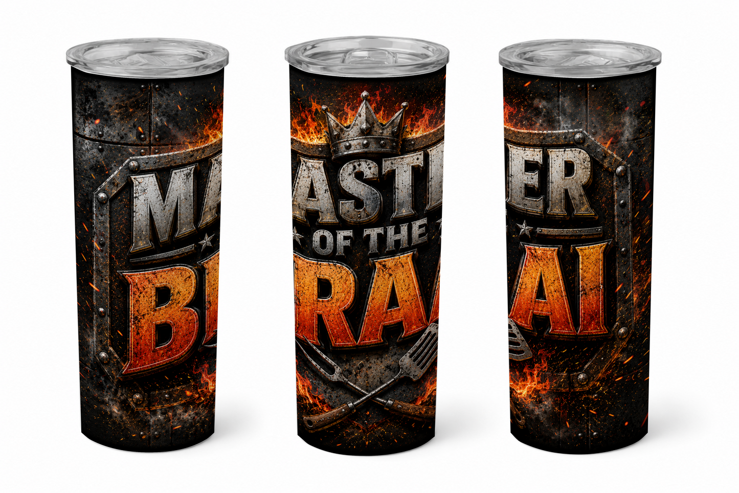 Premium 20oz Straight Tumbler Wrap Design - BraaiSA 55