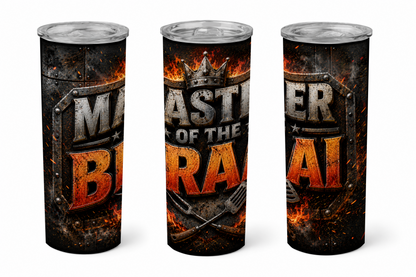 Premium 20oz Straight Tumbler Wrap Design - BraaiSA 55