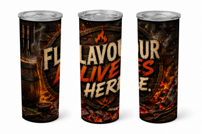 Premium 20oz Straight Tumbler Wrap Design - BraaiSA 56