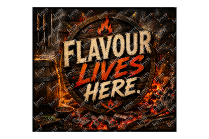 Premium 20oz Straight Tumbler Wrap Design - BraaiSA 56