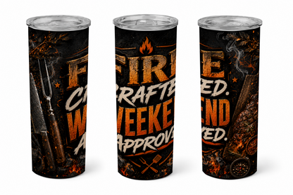 Premium 20oz Straight Tumbler Wrap Design - BraaiSA 58